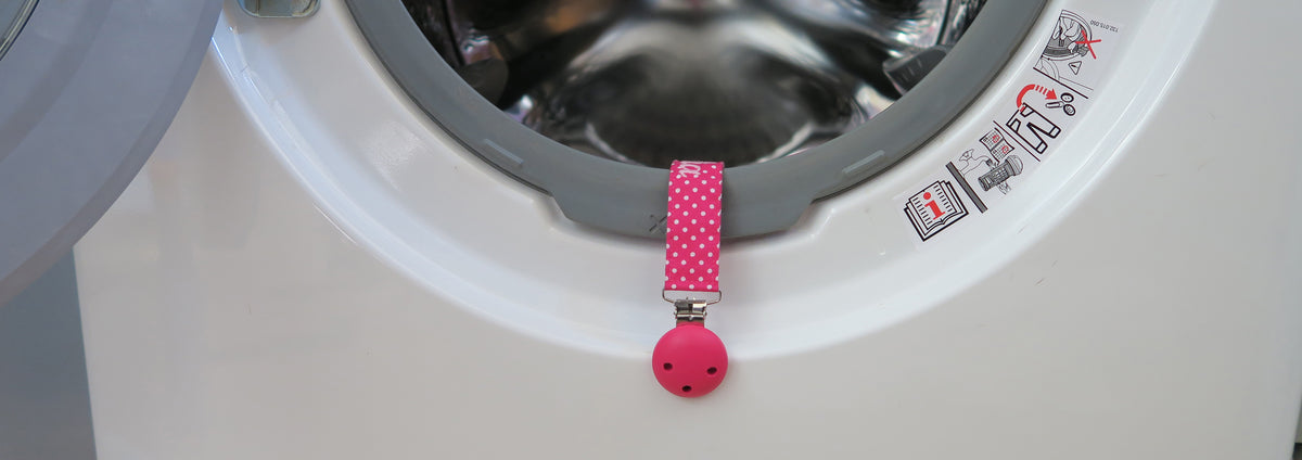 Help! mijn speenkoord wordt niet schoon in de handwas